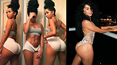 Brittany Renner Video Xxx la famosa Brittany Renner tragándose un pene muy rico