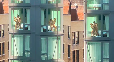canadienses video xxx Trabajadores pillan a parejas canadienses follando en el edificio