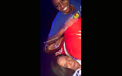 20 and 19 year old lesbians eat a whore alive at the disco