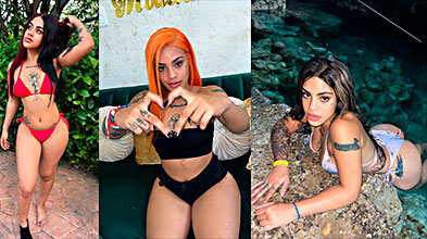 Artista Urbana Dominicana Menor Queen Y Su Rico Y Gran Trasero