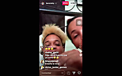 Se Filtra Video Porno Del Artista Urbano Bavarotty En Un Live De Instagram
