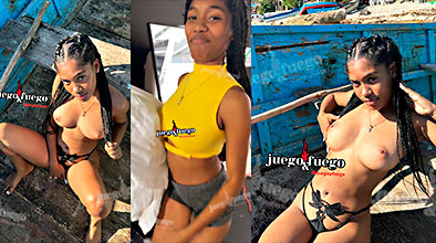 Bebecita Dominicana Madeline Por Singar Detrás De Cámara