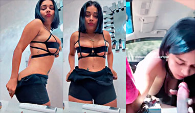 Dominicana Aidelis Estrella Le Saca La Leche Al Conductor De Uber?
