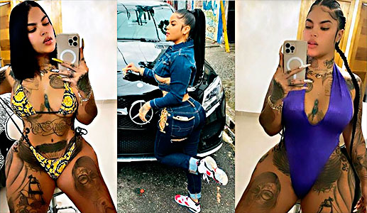 Dominicana La India Fresh Haciendo TikTok XXX Con Su Culazo