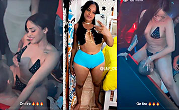 Dominicana Laura Castellanos Le Pone El Totazo En La Boca Al Cliente