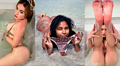 Dominicana Tokischa Y Michi Marin Video Porno Lésbico Completo