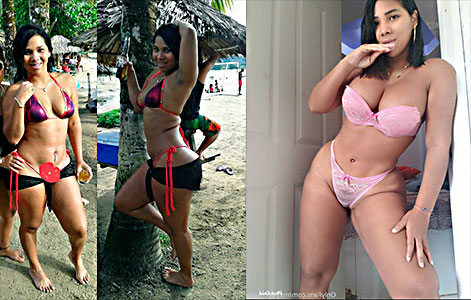 Dominicana Mily Hernández De Puta Mostrando Su Culo
