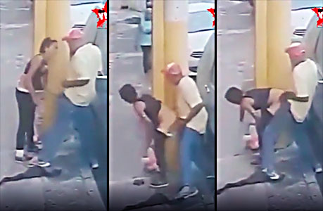Cámara De Seguridad Capta A 2 Dominicanos Follando En Las Calles