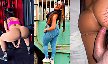 Edna Samara gets her ass broken and her screams reach far