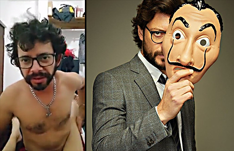 Viral, Se Filtra Vídeo Porno Del Profesor De La Casa De Papel