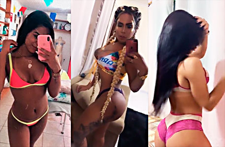 Fitness and self-loving transsexuals in anal sex