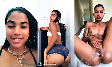 Dominicana La Diosa Se Viene A Chorro Masturbándose Bien Rico