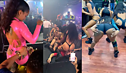 Las Bailarinas De Santana Barber Shop Le Rompe Los Granos
