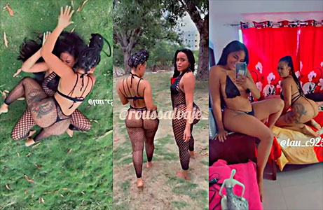 Lesbianas Dominicanas, Laura Vs La Culona De Rous Salvaje