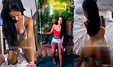 Livia Santos has hard sex with a very intense guy