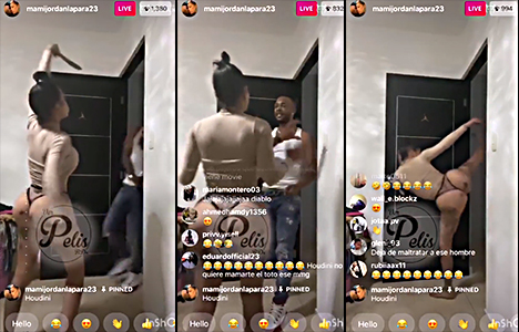 Mami Jordán – Live Completo De Instagram, Por Follar Con Su Novio