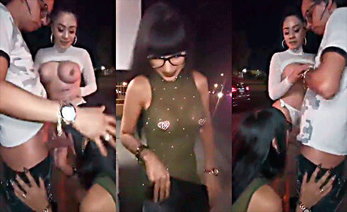 Policía Pillan A Las Mexicanas Giselle Montes Y Mia Marin Chupando Verga
