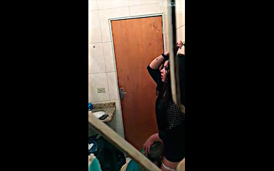 My lesbian friends missed the bathroom and look what happened