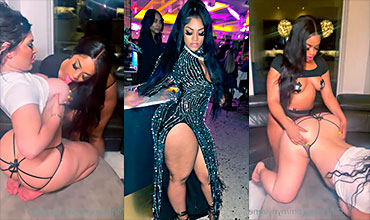 NyNy Irene fucking Nola Carolina until she pees  ‍