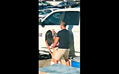 Popis Dominicanos Pillados Por Turista Follando En El Parqueo