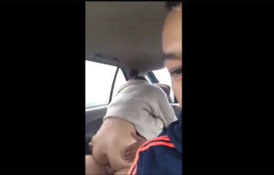El Taxista Graba Pareja De Asiáticos En El Carro