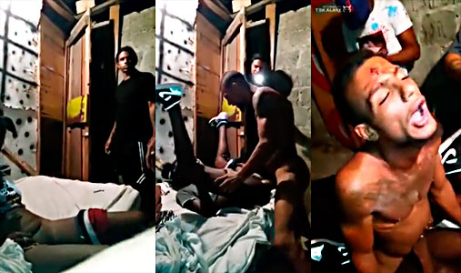 Sus Amigos Dominicanos Se Burlan De El, Porque No Se Le Para El Pene