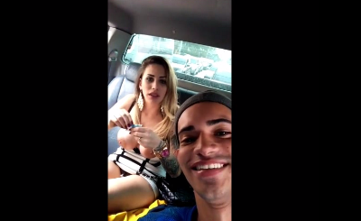Taxista Afortunado Con 2 Ricas Putas Tetonas