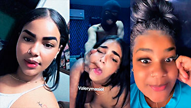 Trágatelo Maldita Perra Le Dicen A Valeryn Masiel En El Video Porno