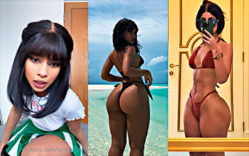 Very explicit video of the famous girl Lemy Beauty