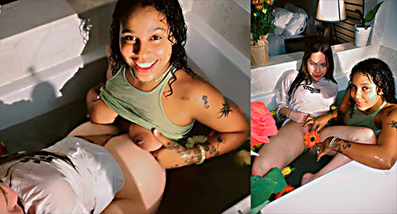 Video Porno De Tokischa Y Michi Marin, Comiéndose En El Jacuzzi