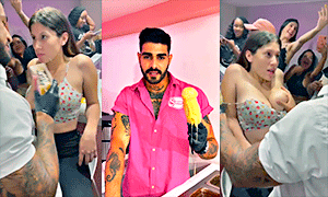 Video XXX Explicito De Severo Sin Vergüenza Chupando Tetas