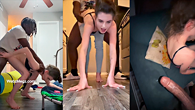 WTF, they’re mercilessly tearing the poor skinny girl’s cunt apart