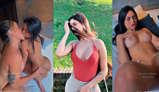 first porn video of Brenda Trindade with a lesbian