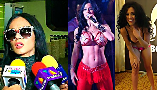 porn video of the singer Diosa Canales in the Playboy interview